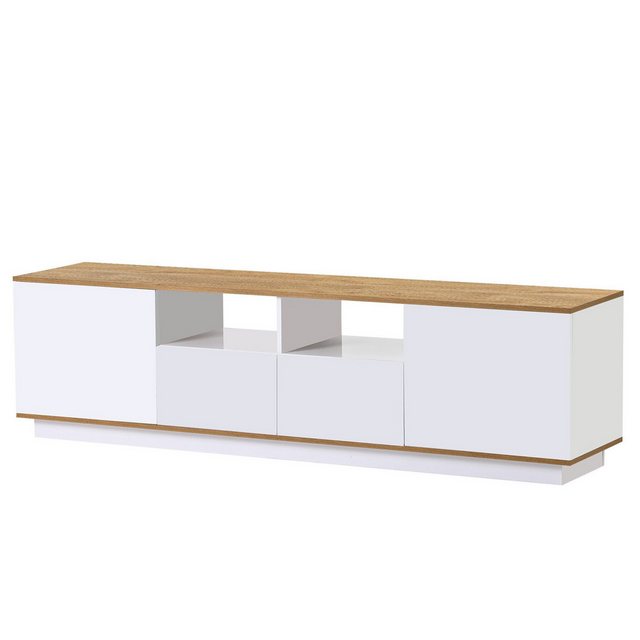 Gotagee TV-Schrank LED Lowboard modern Fernsehschrank TV-Möbel TV Board 80 günstig online kaufen