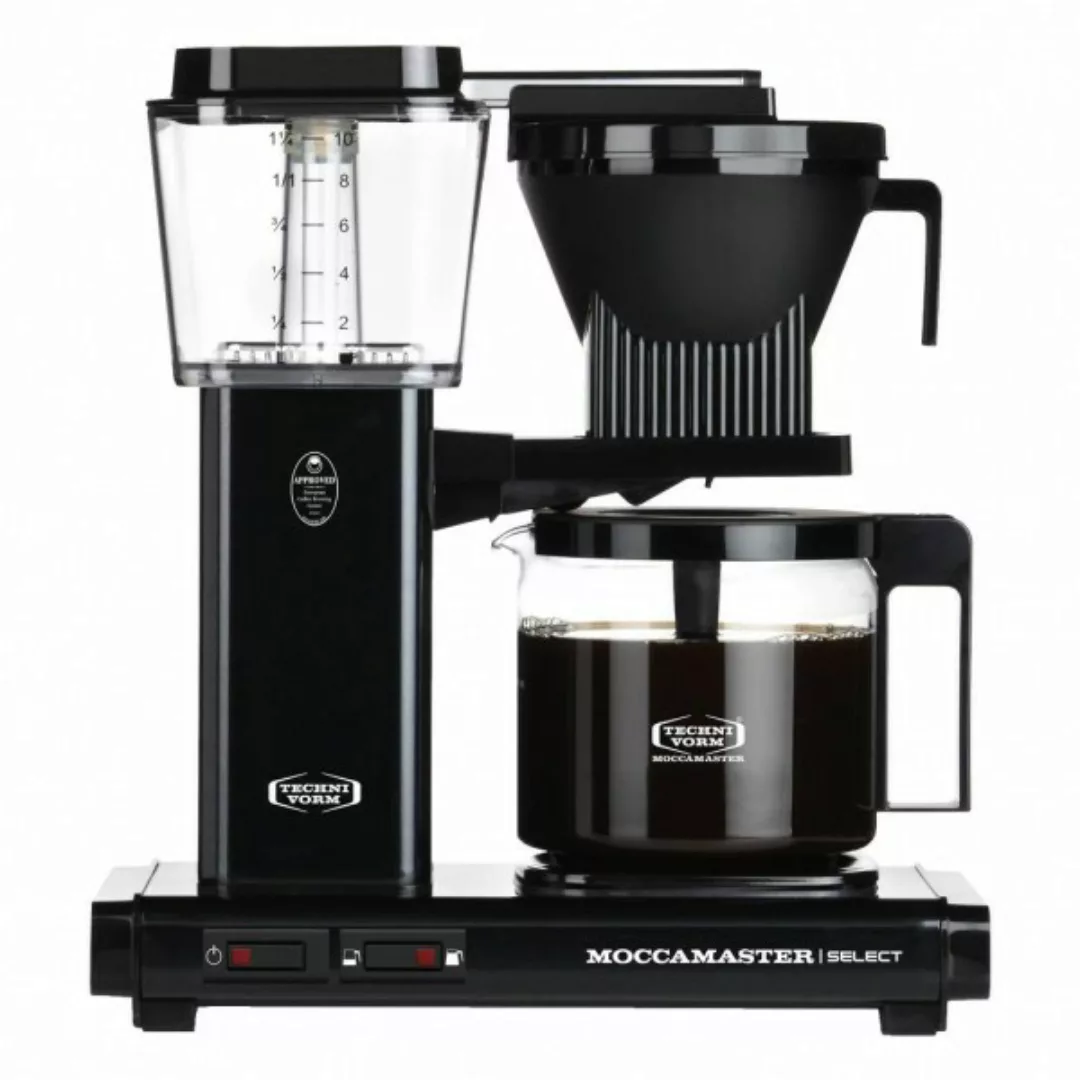 Moccamaster Filterkaffeemaschine »KBG Select black«, 1,25 l Kaffeekanne, Pa günstig online kaufen