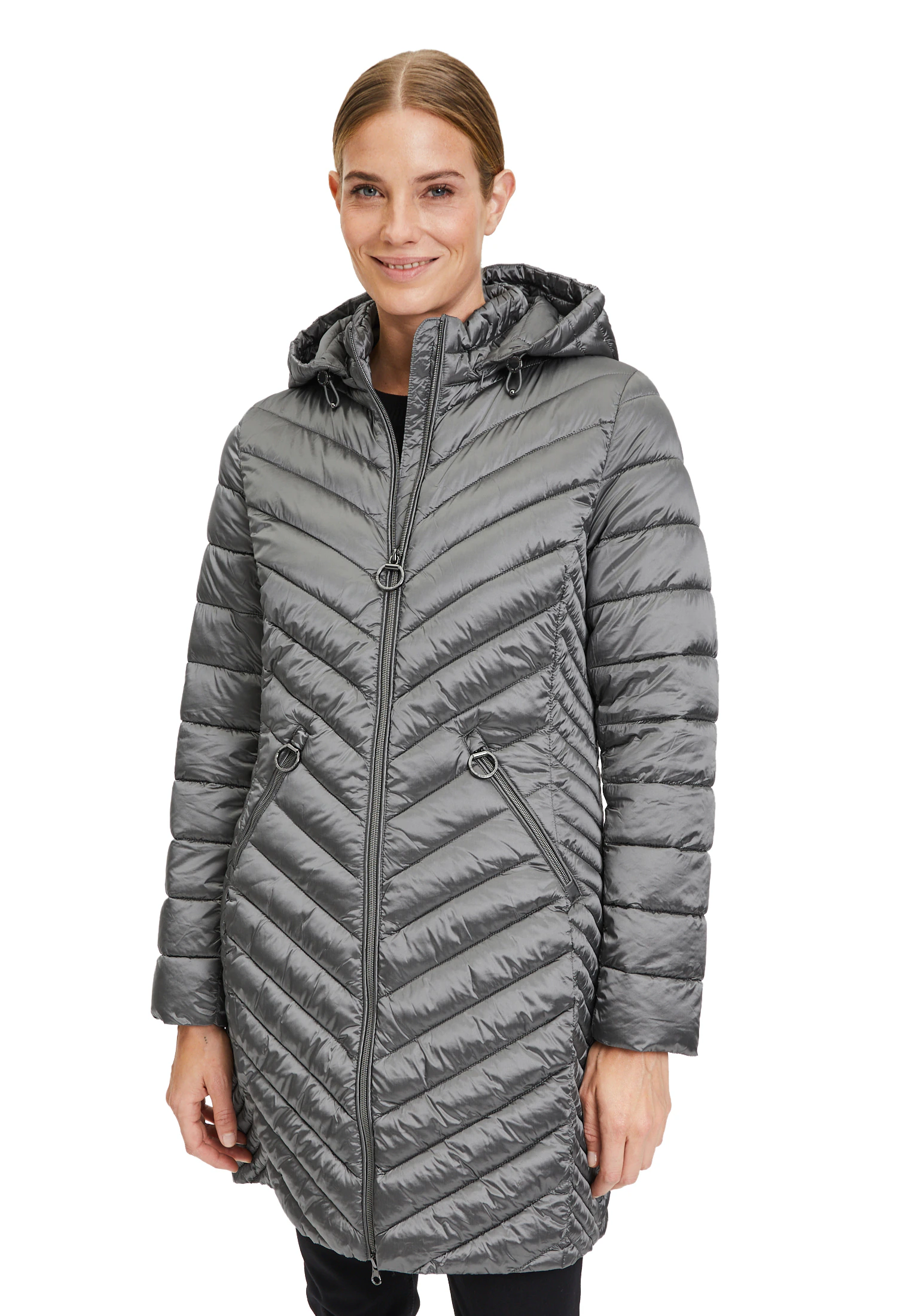 Betty Barclay Steppjacke "Betty Barclay Steppjacke mit abnehmbarer Kapuze", günstig online kaufen