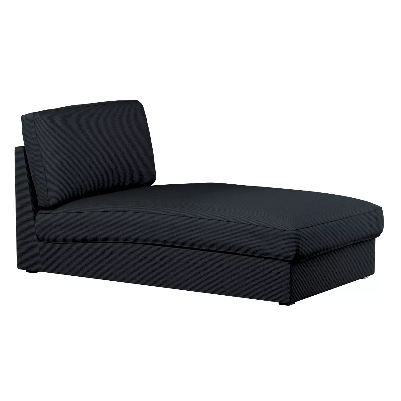 Bezug für Kivik Recamiere Sofa, anthrazit, Bezug für Kivik Recamiere, Manch günstig online kaufen