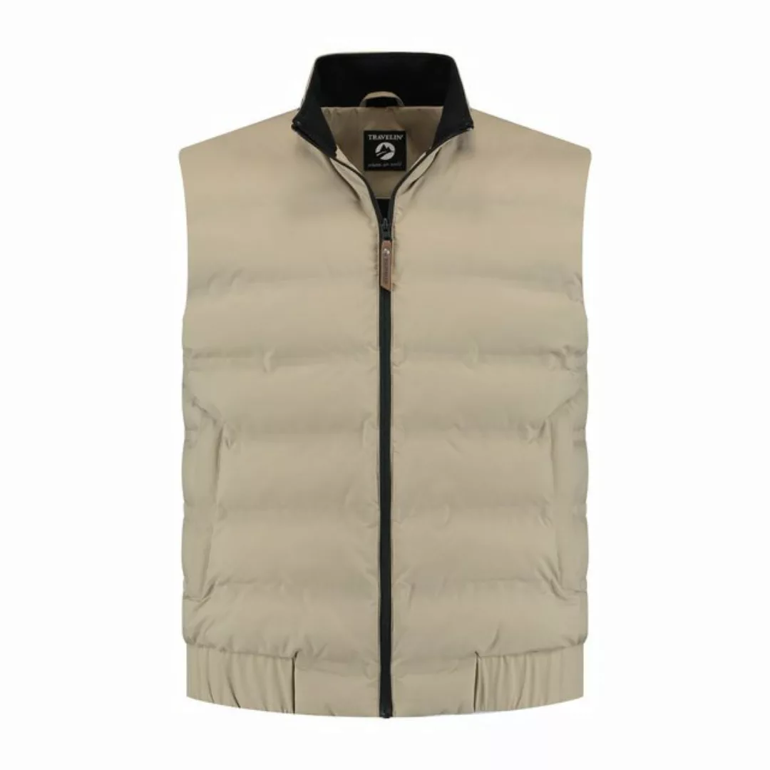 Travelin' Steppweste Travelin' Magnus Bodywarmer Men Taupe L günstig online kaufen