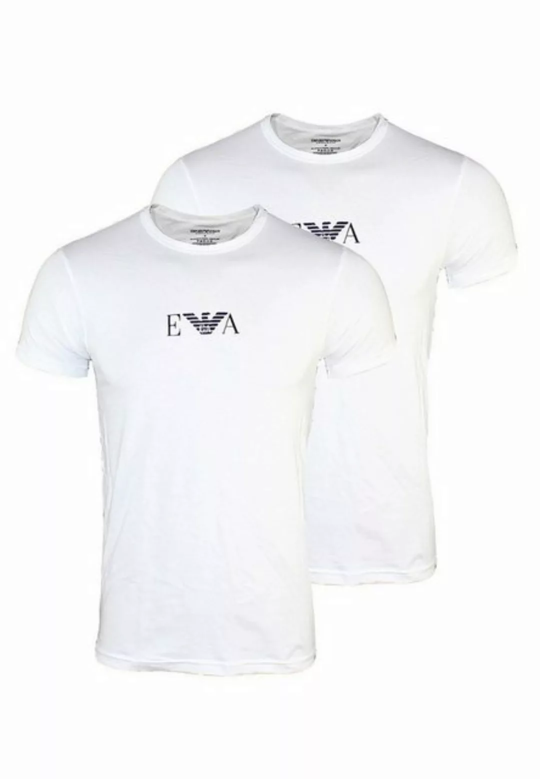 Emporio Armani T-Shirt T-Shirt 2er Pack T-Shirts Rundhals (2-tlg) günstig online kaufen