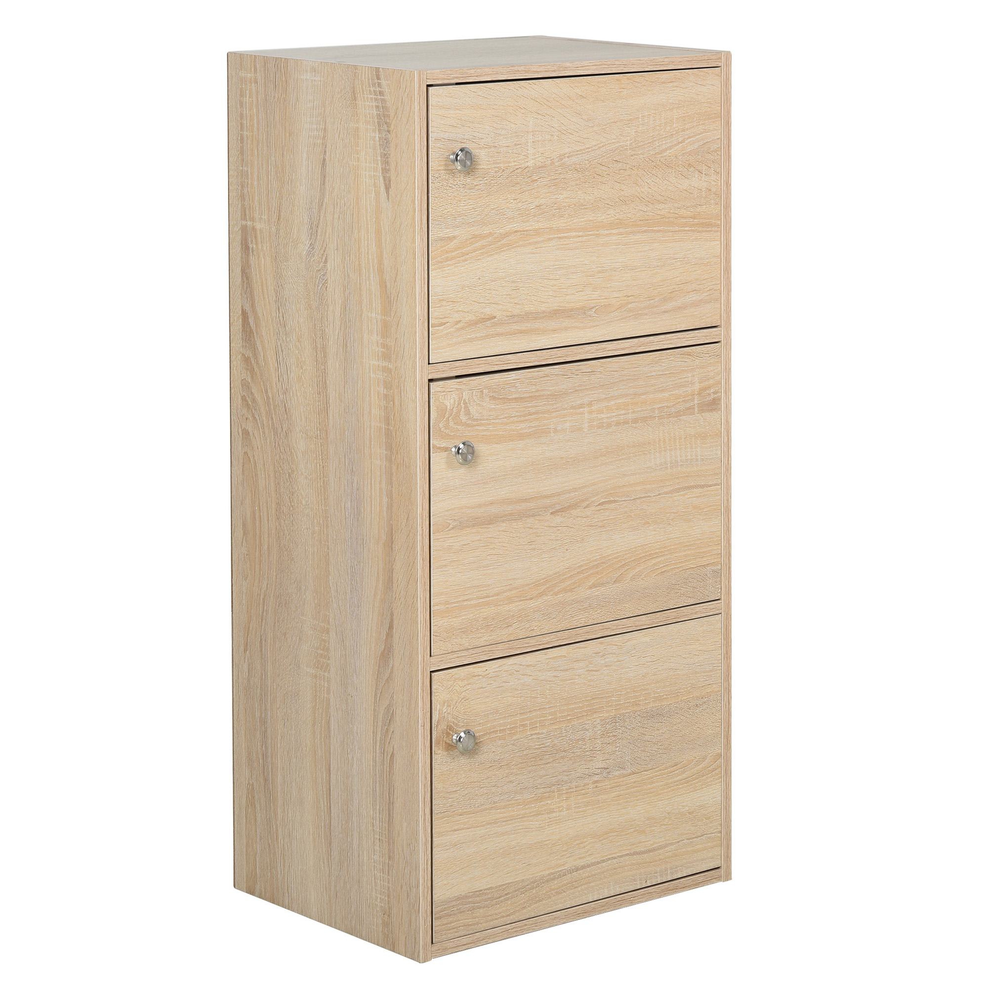 HOMCOM Standschrank, Aktenschrank, Mehrzweckschrank, Büroschrank, Beistells günstig online kaufen