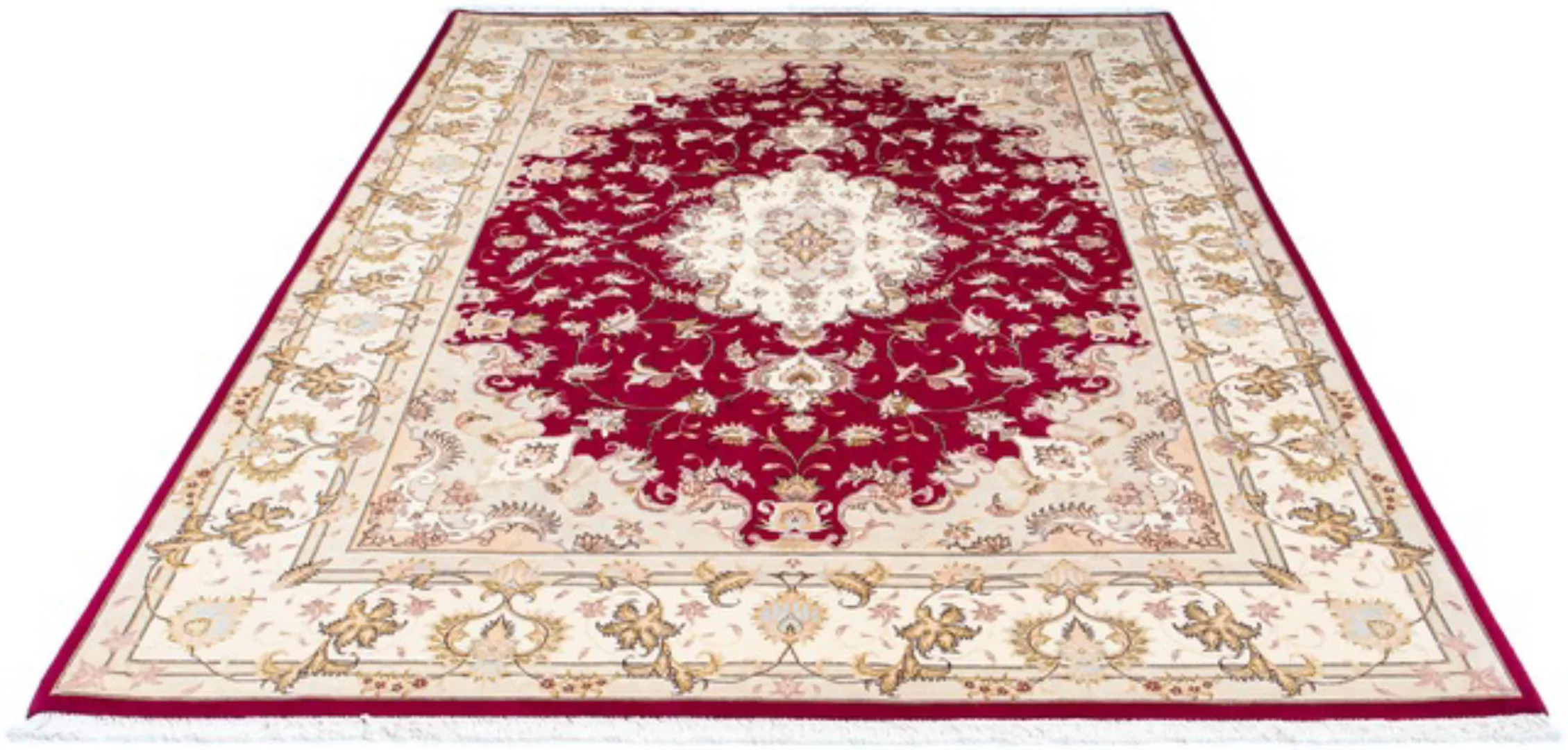 morgenland Orientteppich »Perser - Täbriz - Royal - 247 x 171 cm - rot«, re günstig online kaufen