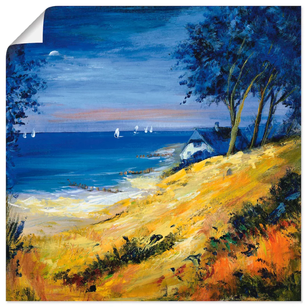 Artland Wandbild "Das Meer zu Hause", Gewässer, (1 St.), als Leinwandbild, günstig online kaufen