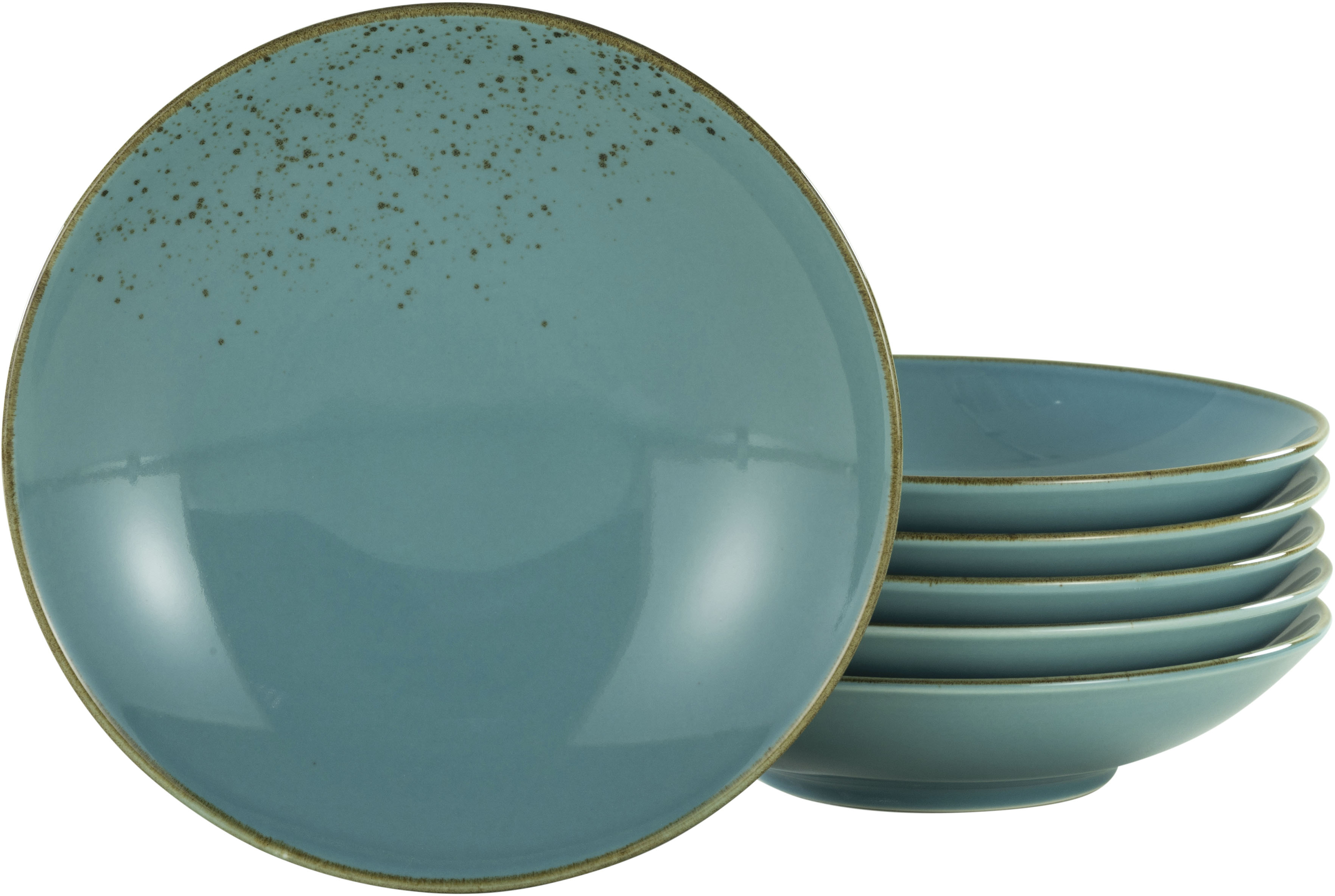CreaTable Suppenteller »Essteller NATURE COLLECTION«, (Set, 6 St.), Teller günstig online kaufen