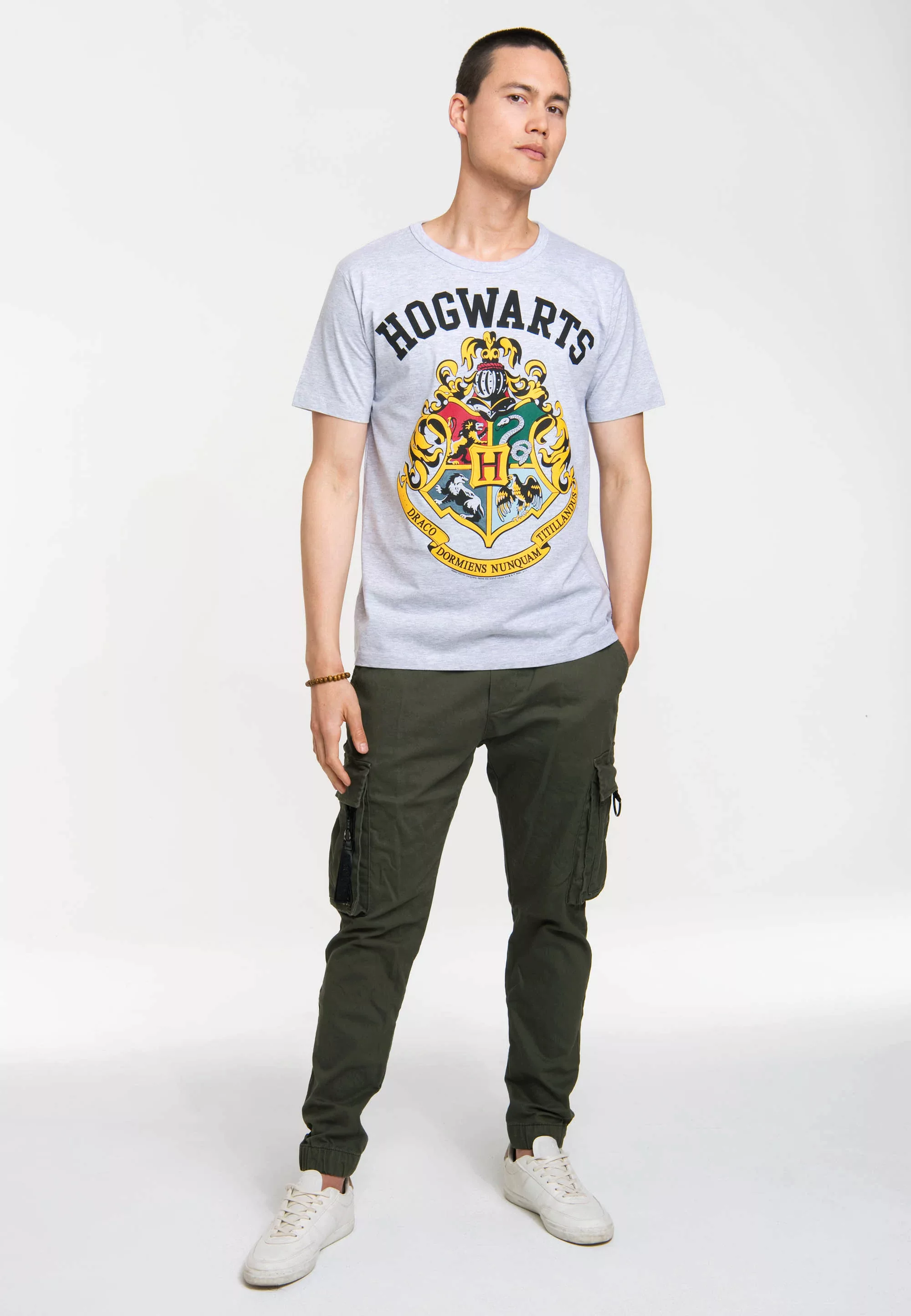 LOGOSHIRT T-Shirt "Hogwarts-Logo" günstig online kaufen