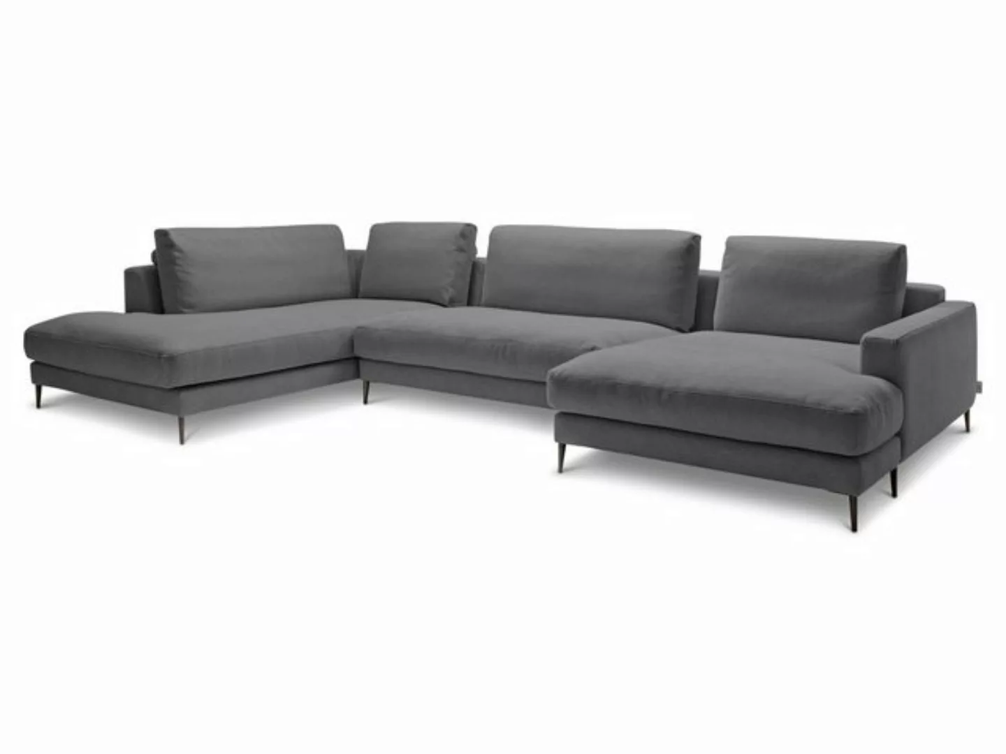 SANSIBAR Living Polsterecke Polsterecke SANSIBAR RÖMÖ U-F 223x170 cm grau E günstig online kaufen