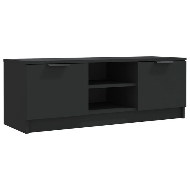 vidaXL TV-Schrank TV-Schrank Schwarz 102x35x36,5 cm Spanplatte Lowboard günstig online kaufen