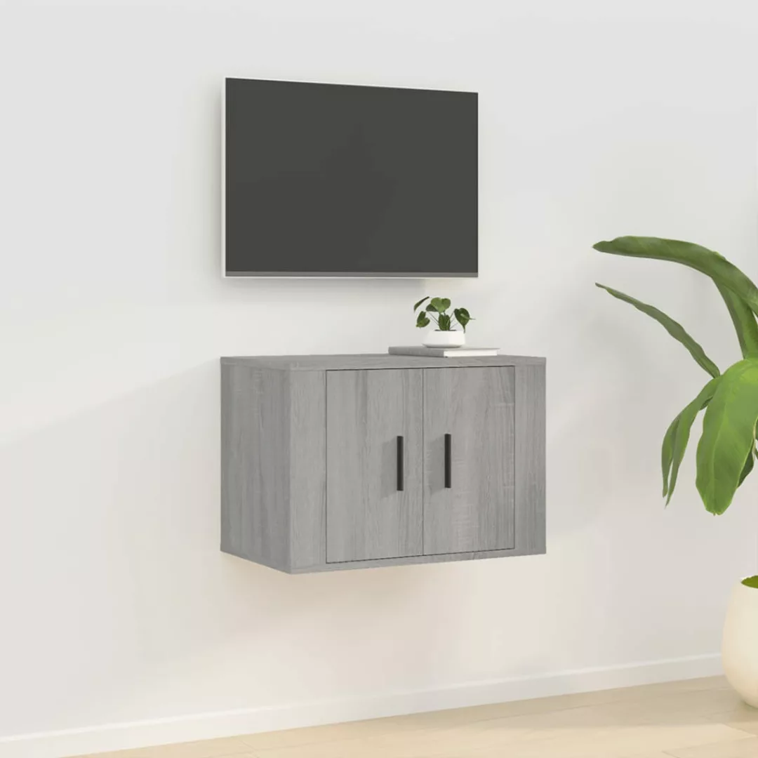 Vidaxl Tv-wandschrank Grau Sonoma 57x34,5x40 Cm günstig online kaufen