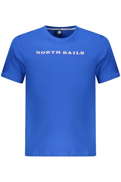 North Sails T-Shirt Blaues Kurzarm-T-Shirt für Herren mit Rundhals und günstig online kaufen