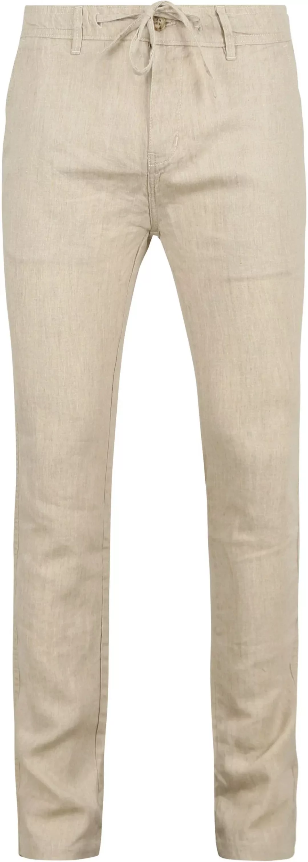 Suitable Chino Leinen Beige - Größe XL günstig online kaufen