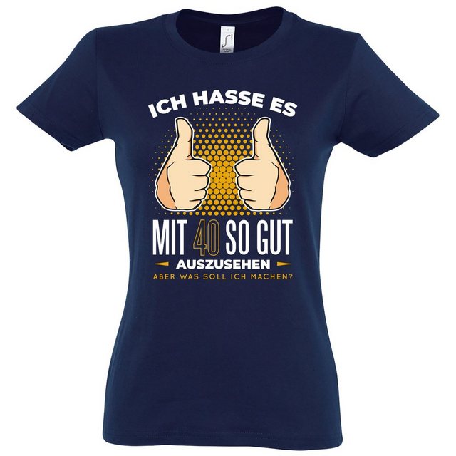 Youth Designz T-Shirt 40 Und Immer Noch Gutaussehend Damen Shirt mit lustig günstig online kaufen