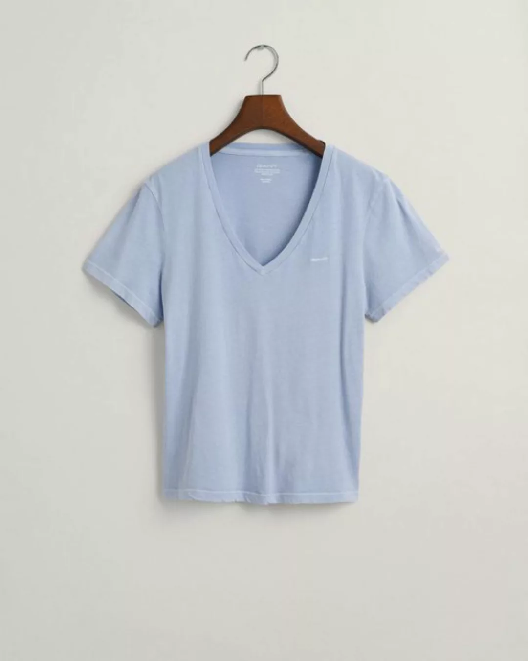 Gant T-Shirt REG SUNFADED SS V-NECK T-SHIRT, PEACHY PINK günstig online kaufen