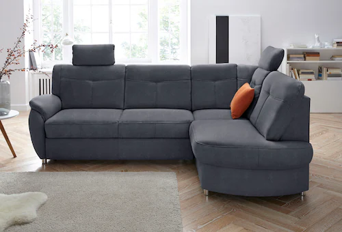 sit&more Ecksofa "Pandora L-Form", wahlweise mit Bettfunktion und Bettkaste günstig online kaufen