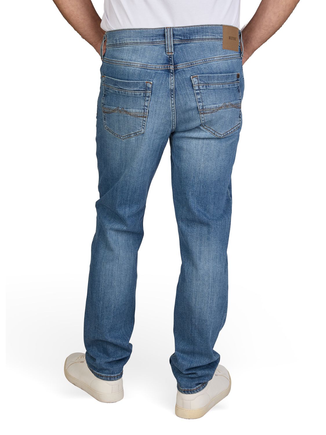 Mustang Jeans Herren Stretch lang Straight Fit Washington günstig online kaufen