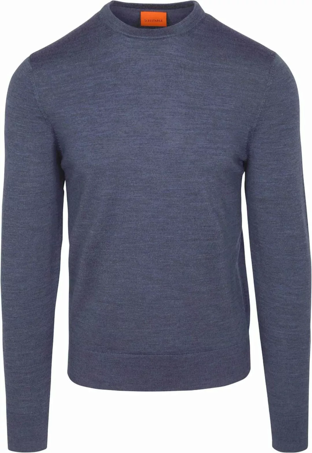 Suitable Merino Pullover Denim Blau - Größe XXL günstig online kaufen