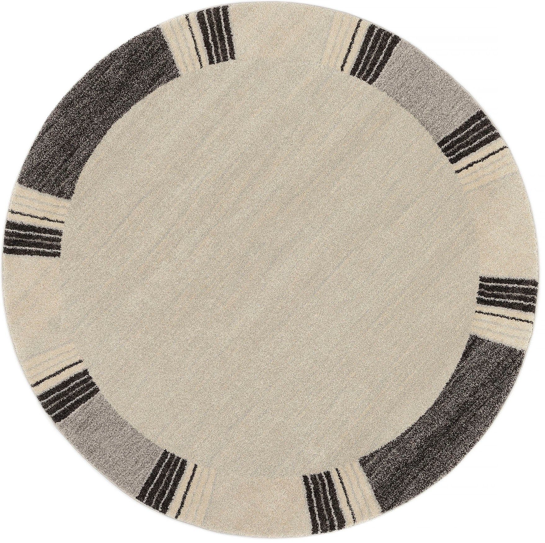 OCI DIE TEPPICHMARKE Teppich »CASTLE FLORA«, rund, 20 mm Höhe, Wohnzimmer günstig online kaufen