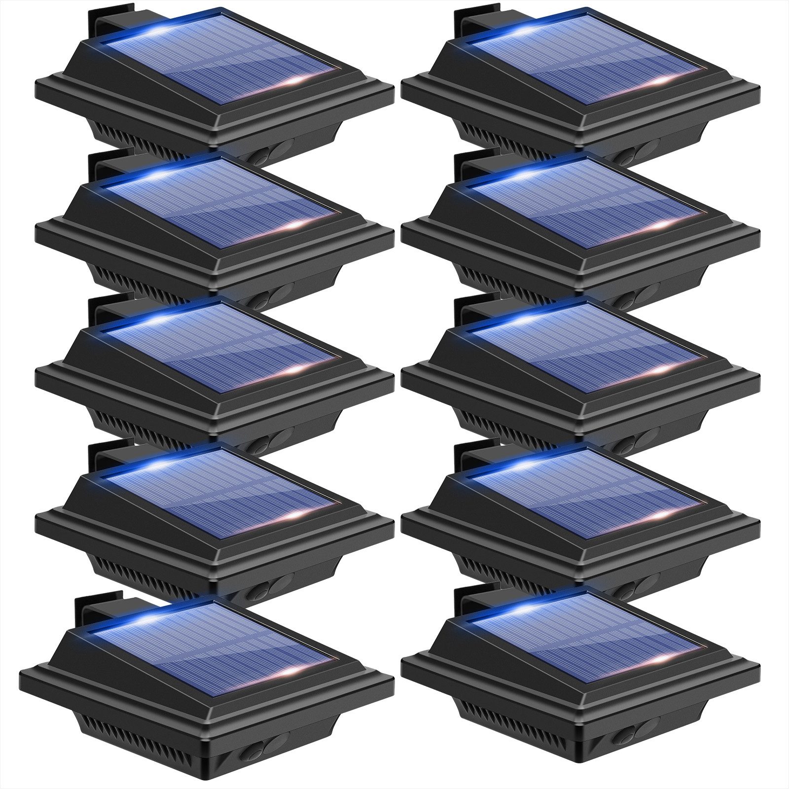 KingLux LED Dachrinnenleuchte 10Stk.40LED Solarleuchte mit günstig online kaufen