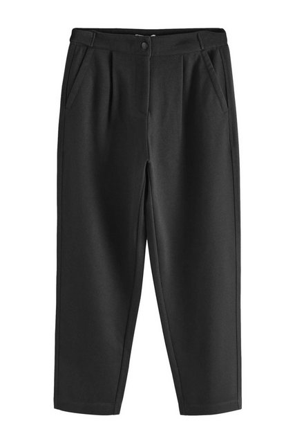 Next Jerseyhose Hochwertige Ponte Hose mit Barrel-Leg Wollanteil (1-tlg) günstig online kaufen