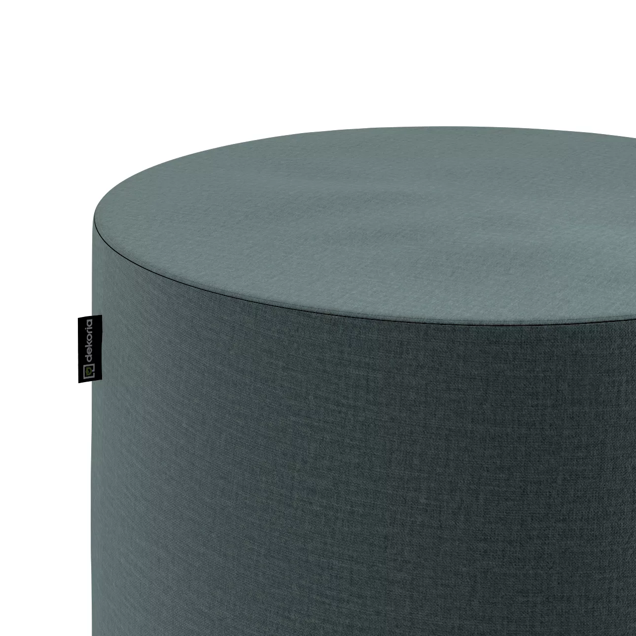 Pouf Barrel, smaragdgrün, ø40 cm x 40 cm, Ingrid (705-36) günstig online kaufen