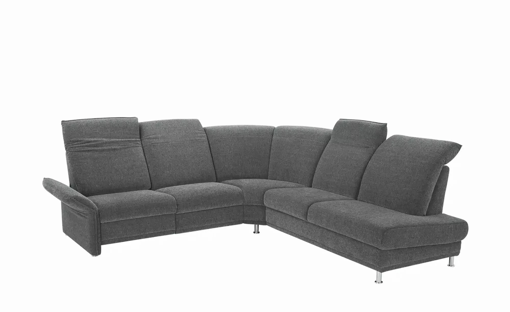 Polstermöbel Oelsa Ecksofa  Mallorca ¦ grau ¦ Maße (cm): B: 267 H: 92 T: 27 günstig online kaufen