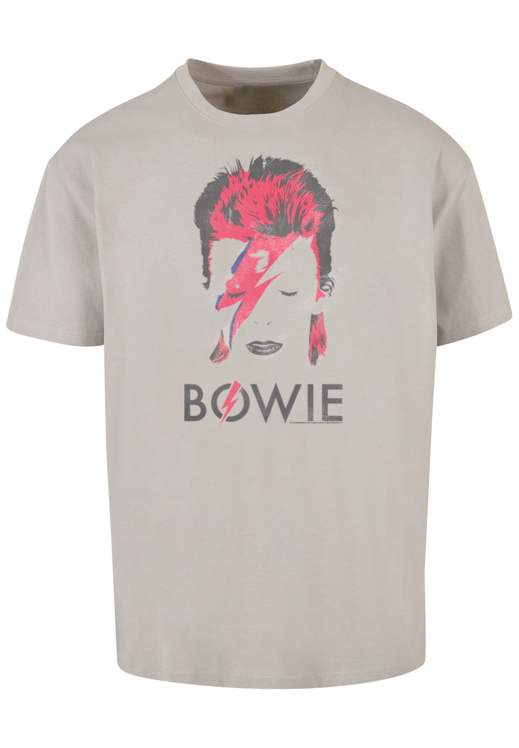 F4NT4STIC T-Shirt "David Bowie Aladdin Sane Distressed", Print günstig online kaufen