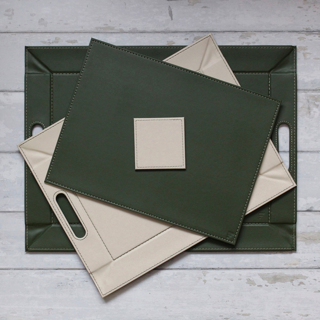 freeform Tablett »DUO, 2-farbiges Wendetablett, Tablett und Tisch-Set in ei günstig online kaufen