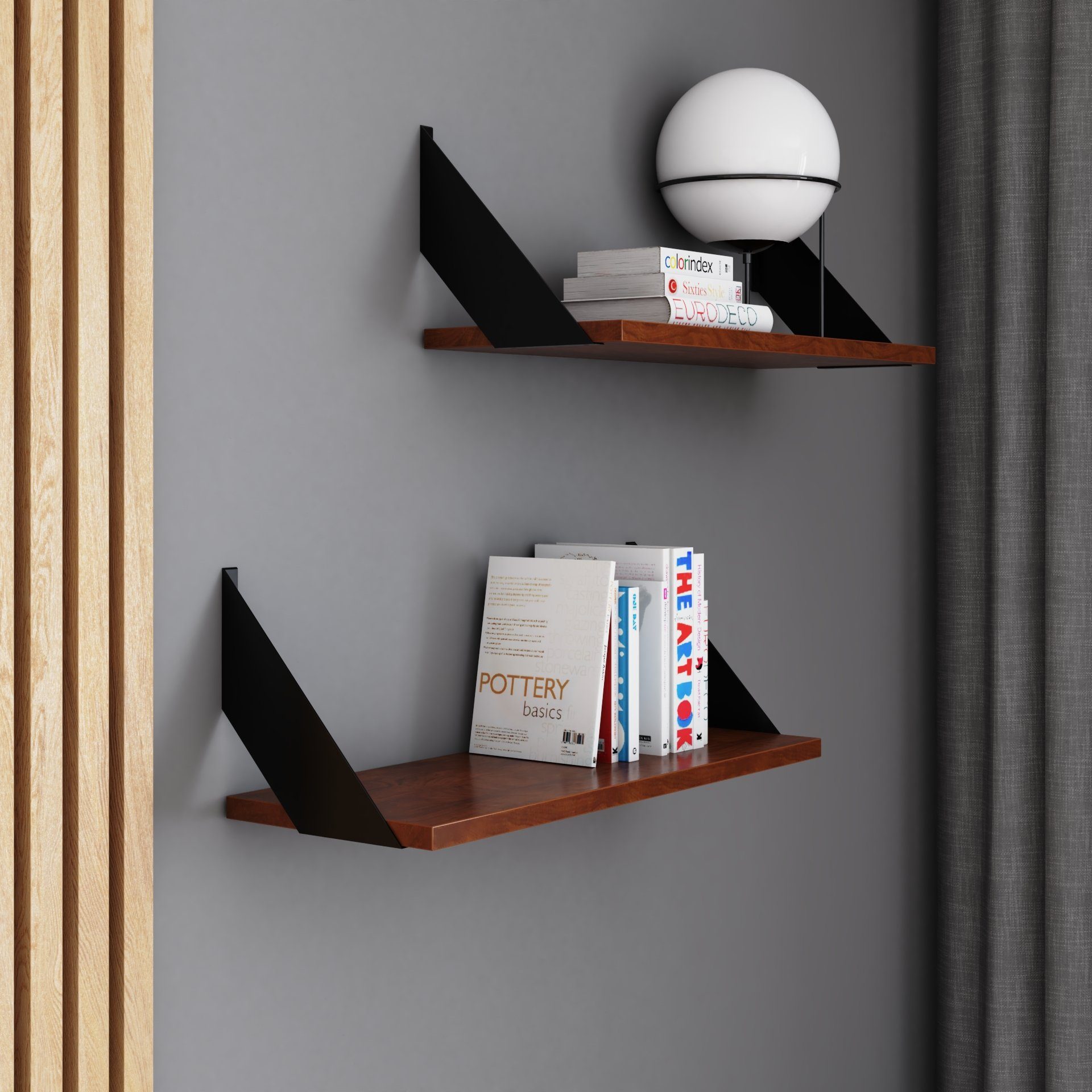 AKKE Wandregal, Hängeregal FLAT modern mit günstig online kaufen