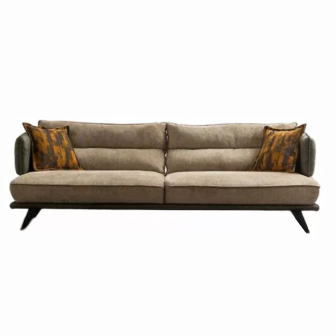 Xlmoebel Sofa Elegante Couchgruppe 3-Sitzer Sessel Textil Bunt Zeitgenössis günstig online kaufen