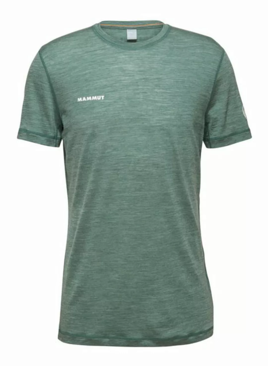 Mammut T-Shirt Tree Wool FL T-Shirt Men dark jade melange günstig online kaufen