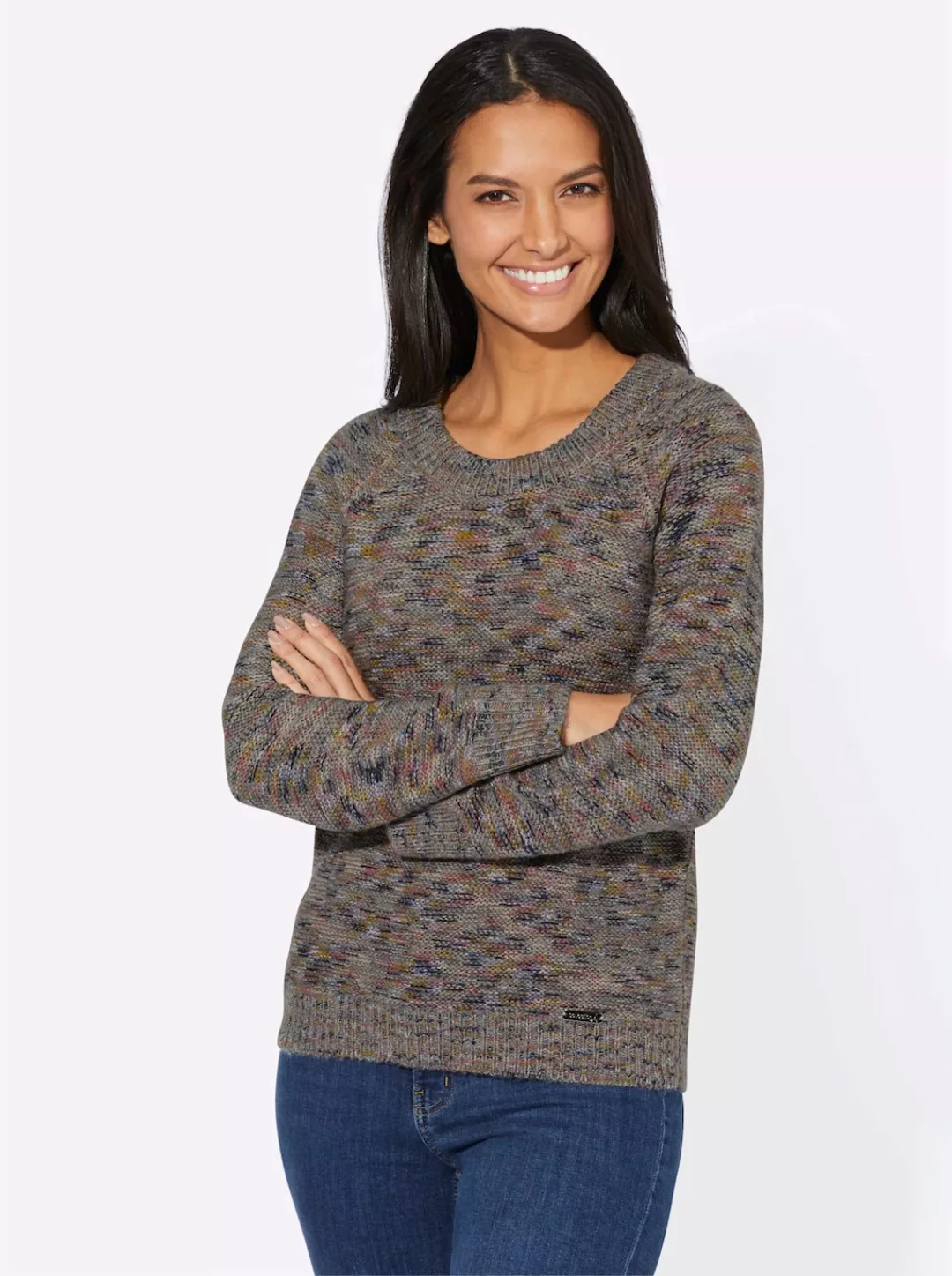 Casual Looks Rundhalspullover "Pullover" günstig online kaufen