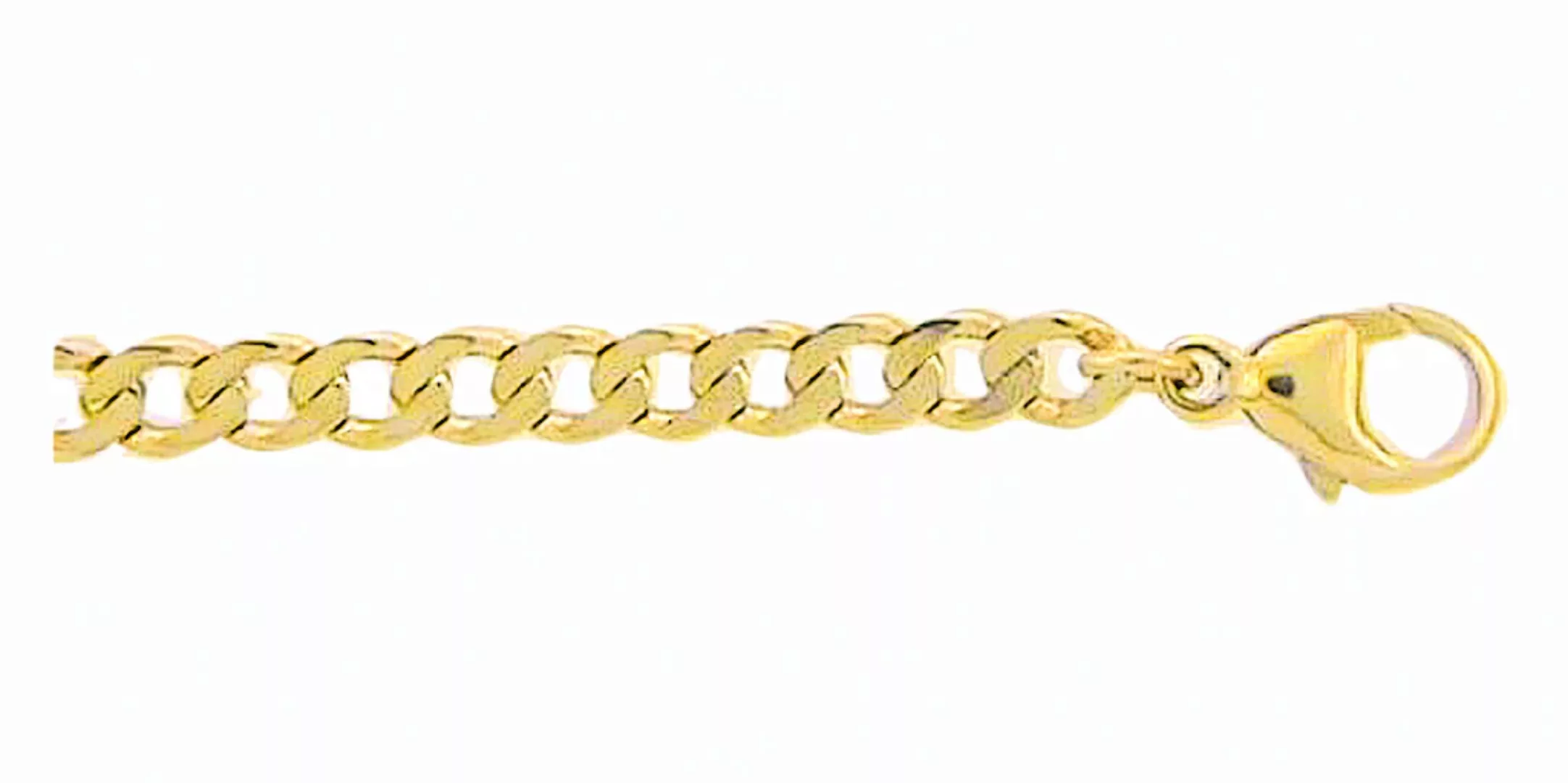 Adelia´s Goldarmband "333 Gold Flach Panzer Armband 21 cm", 21 cm 333 Gold günstig online kaufen