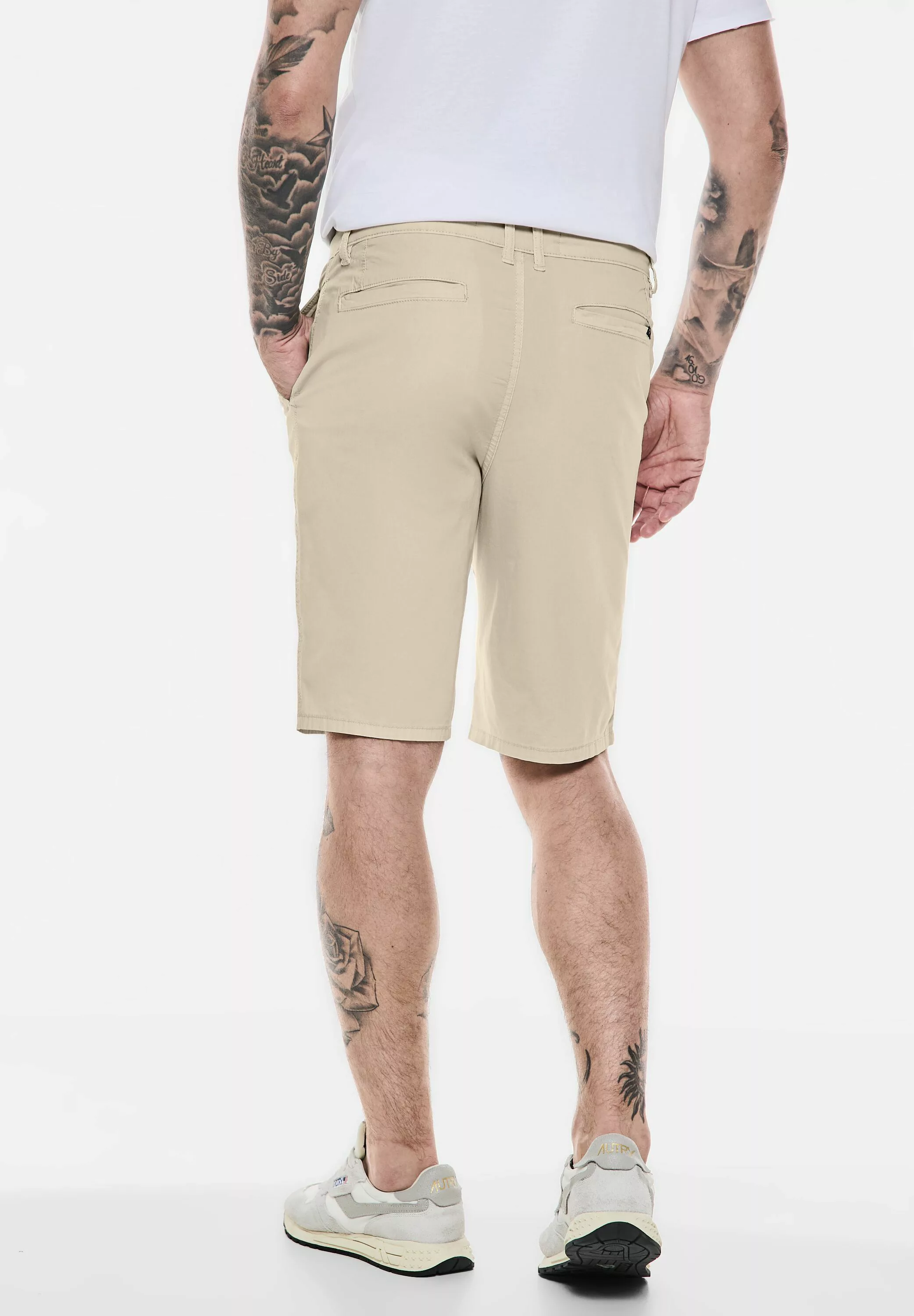 STREET ONE MEN Shorts mit Tunnelzugband günstig online kaufen