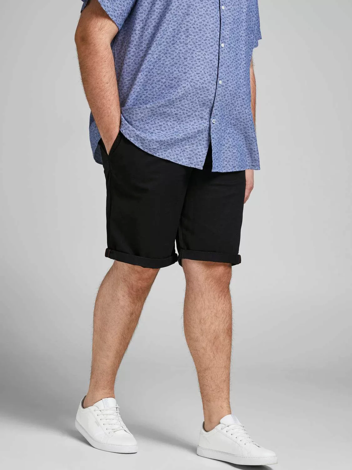 Jack & Jones PlusSize Chinoshorts JPSTBOWIE JJSHORTS SOLID SA SN PLS günstig online kaufen