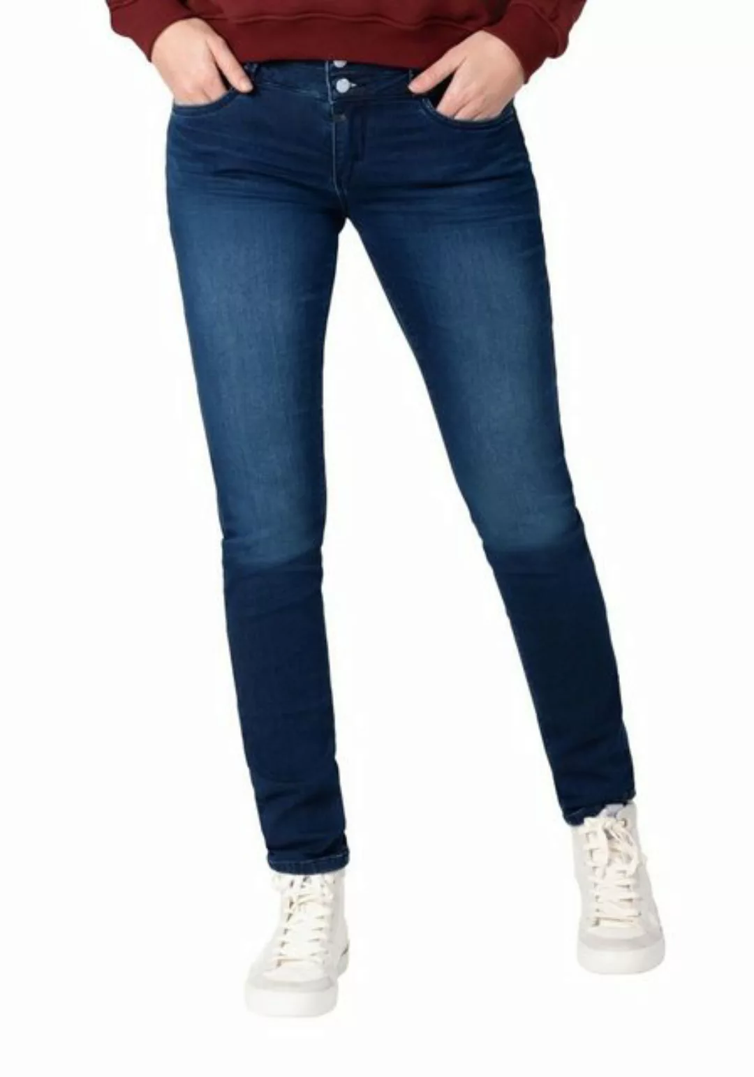 TIMEZONE Damen Jeans SLIM ENAYTZ - Slim Fit - Blau - Muted Blue Wash günstig online kaufen