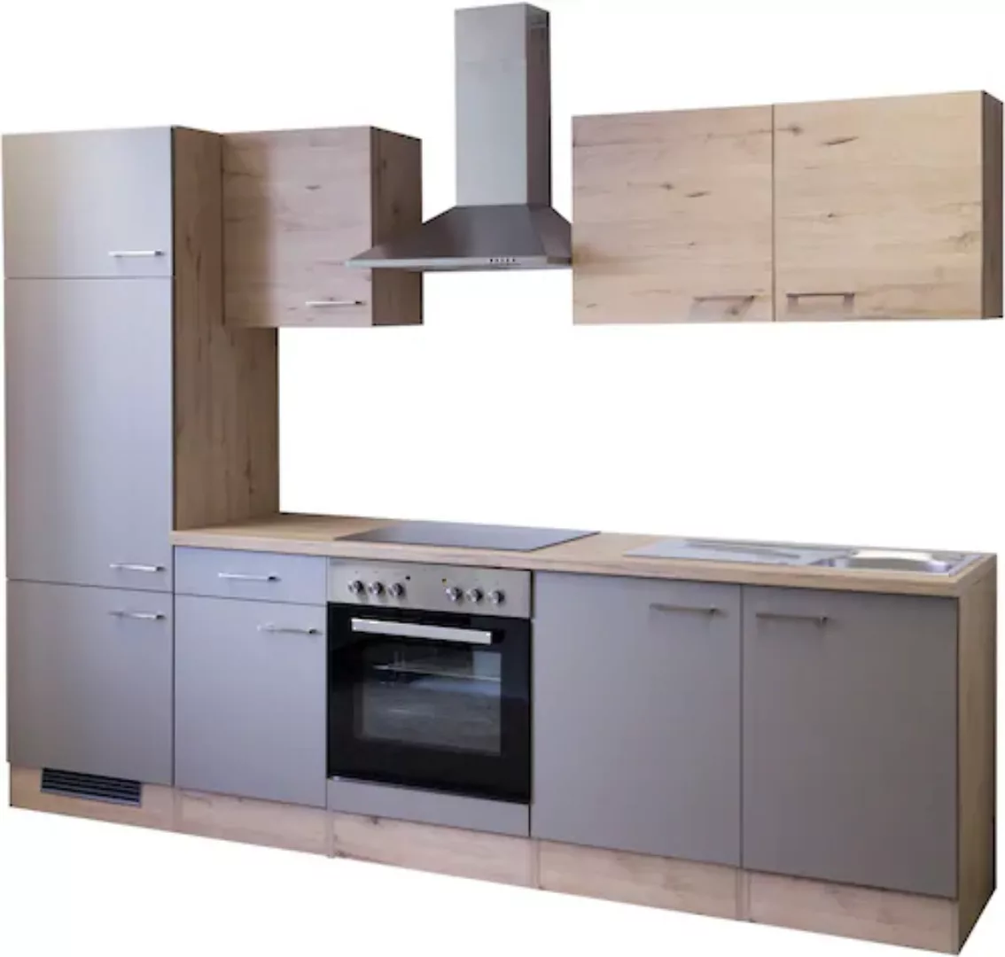 Flex-Well Küche »Riva«, Gesamtbreite 270 cm, mit und ohne E-Geräte lieferba günstig online kaufen
