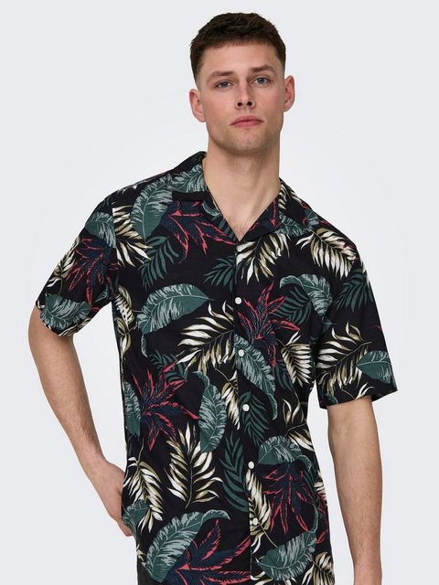 ONLY & SONS Hawaiihemd ONSWAYNE LIFE AOP SS VISCOSE SHIRT NOOS günstig online kaufen