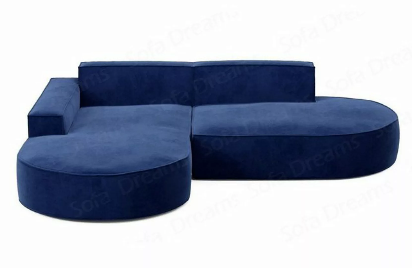 Sofa Dreams Ecksofa Samtstoff Designer Ecksofa Alegranza L Lounge Mini Stof günstig online kaufen