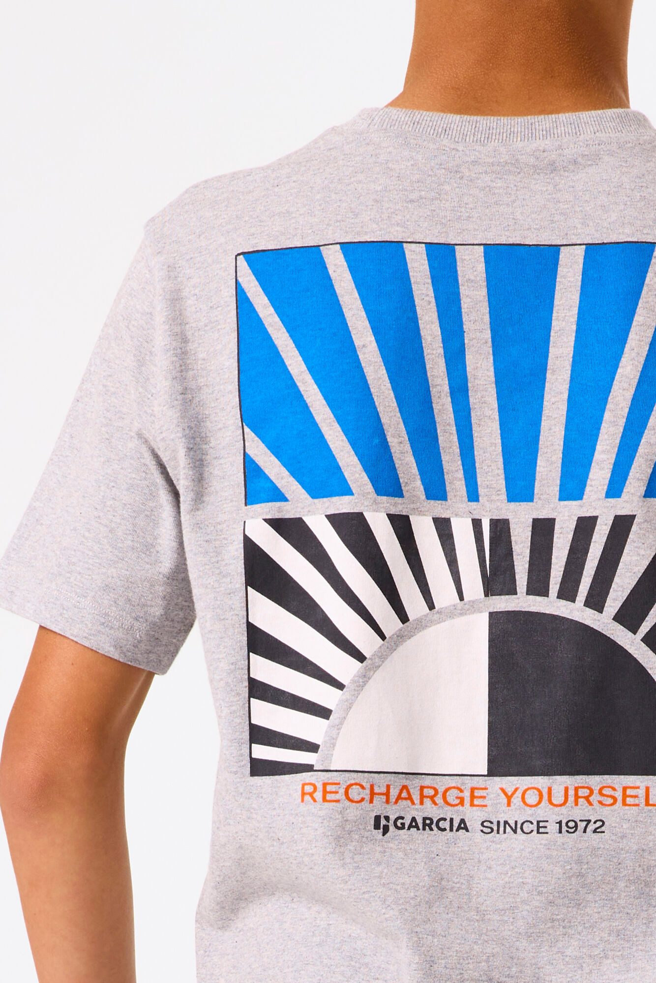 Garcia T-Shirt mit Front- und Backprint günstig online kaufen