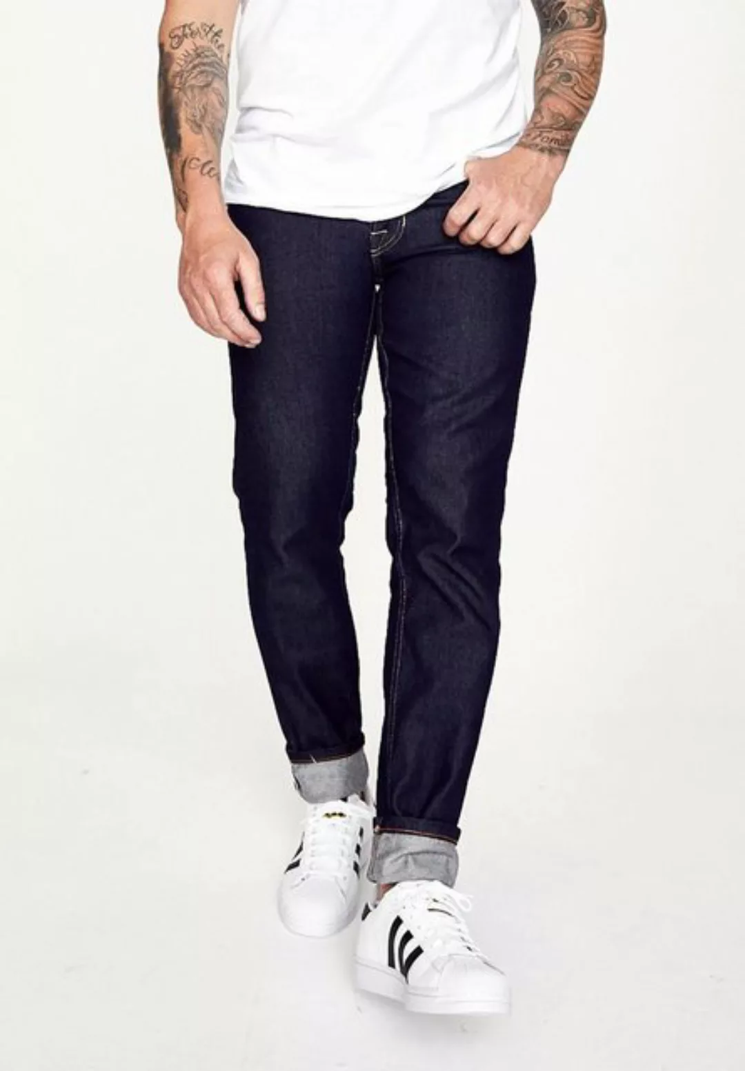 FIVE FELLAS Slim-fit-Jeans DANNY-RS nachhaltig, Italien, Red Selvedge günstig online kaufen
