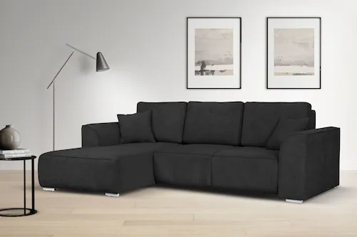 INOSIGN Ecksofa "Beatrice L-Form", wahlweise auch mit Bettfunktion und Bett günstig online kaufen