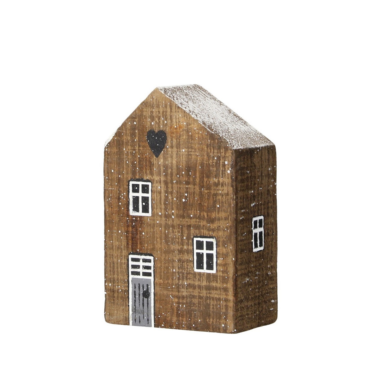 Dekoobjekt Snow House 12cm natural, 8 x 6 x 12 cm günstig online kaufen