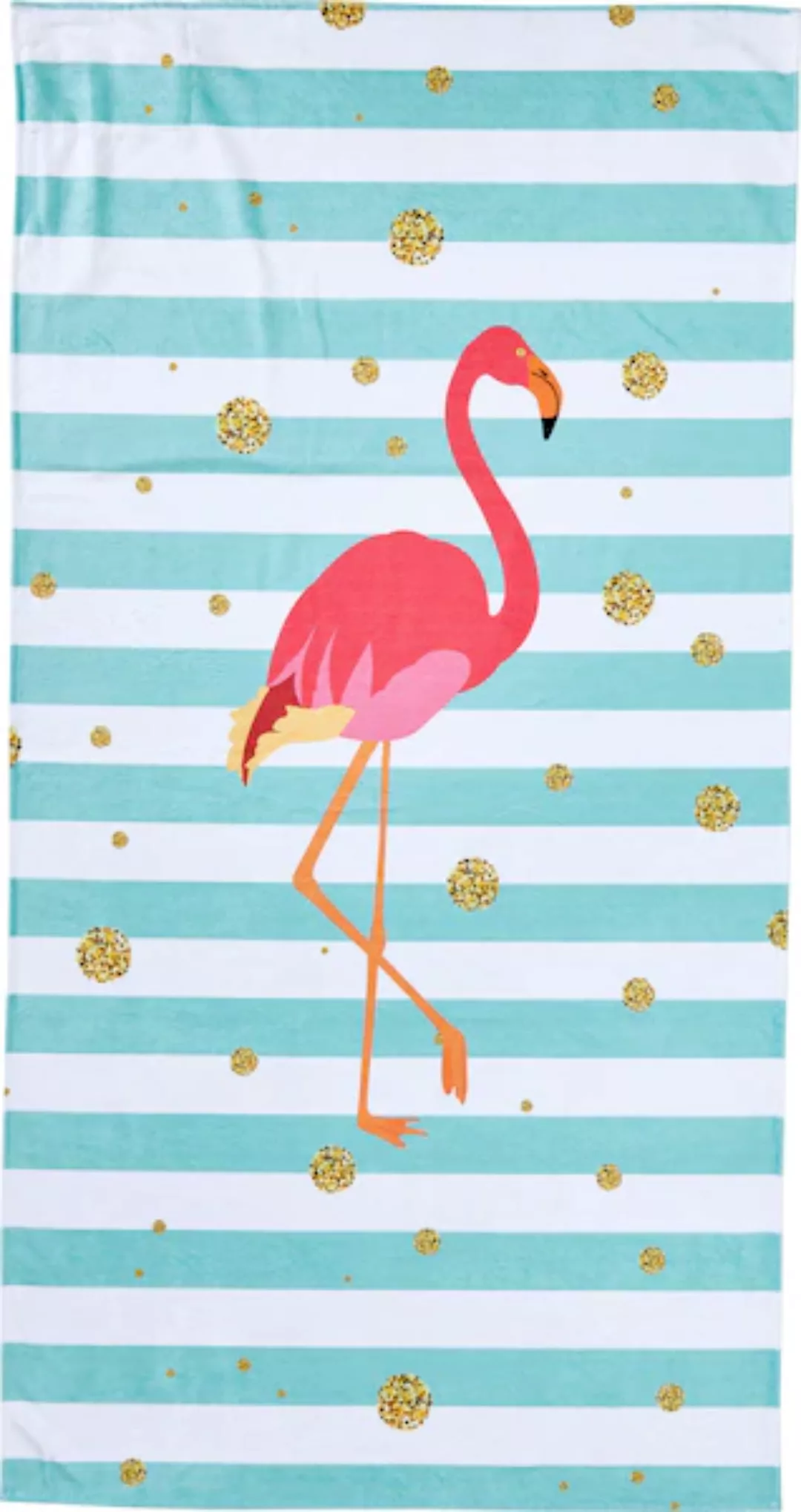 done.® Strandtuch »Flamingo«, (1 St.) günstig online kaufen