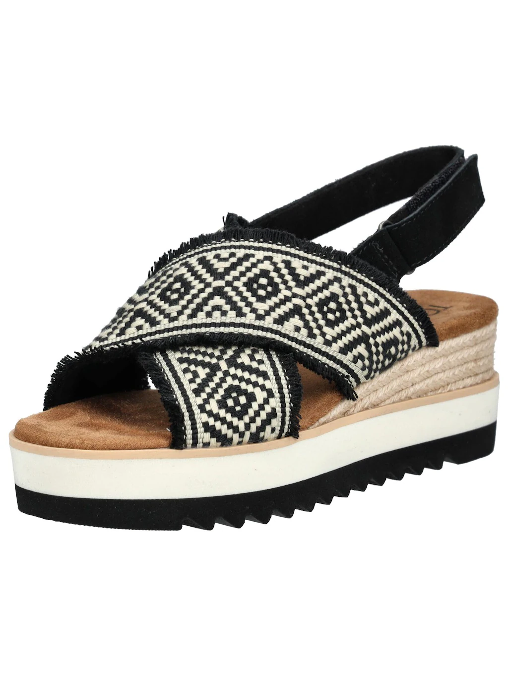 TOMS Keilsandalette "TOMS Sandalen Textil" günstig online kaufen
