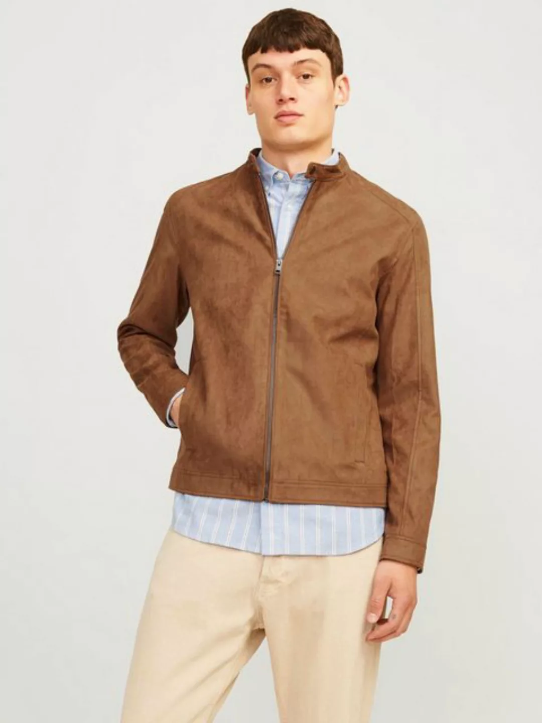 Jack & Jones Lederimitatjacke JJEDYLAN CLEAN JACKET NOOS günstig online kaufen