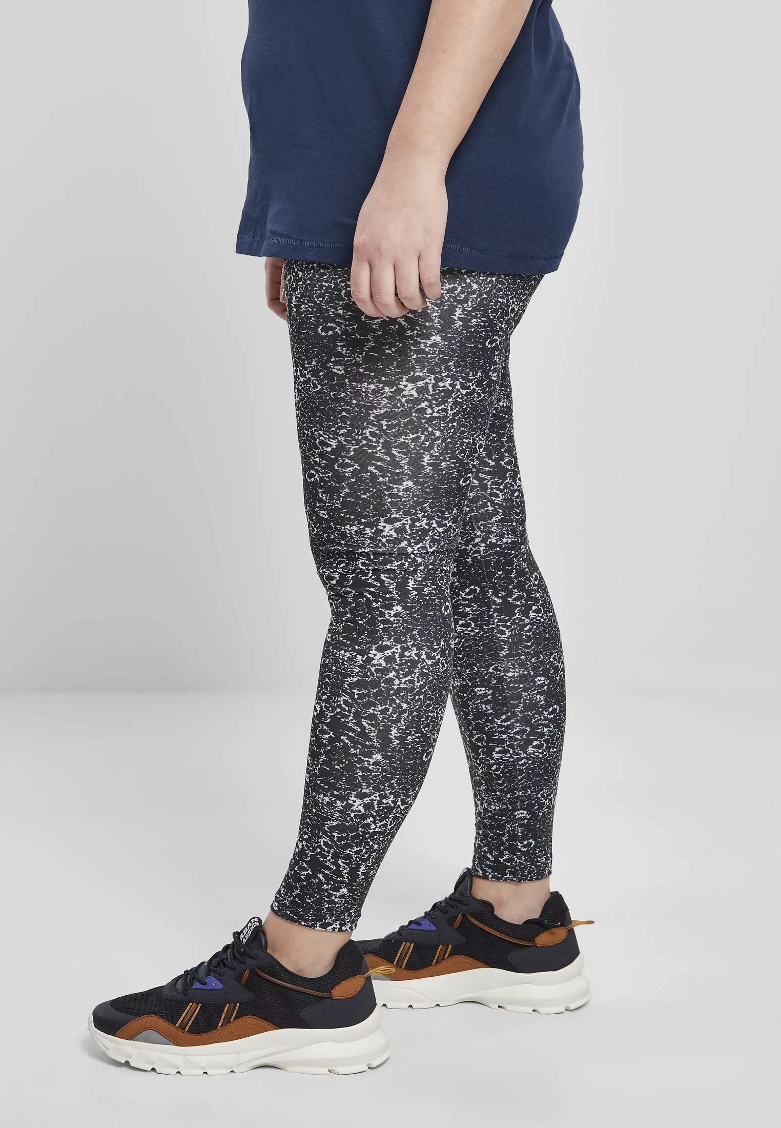 URBAN CLASSICS Leggings "Urban Classics Damen Ladies AOP Leggings", (1 tlg. günstig online kaufen