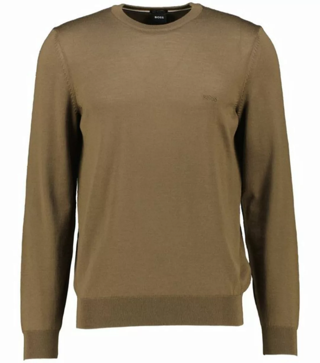 BOSS Strickpullover Herren Strickpullover BOTTO-L aus Schurwolle (1-tlg) günstig online kaufen