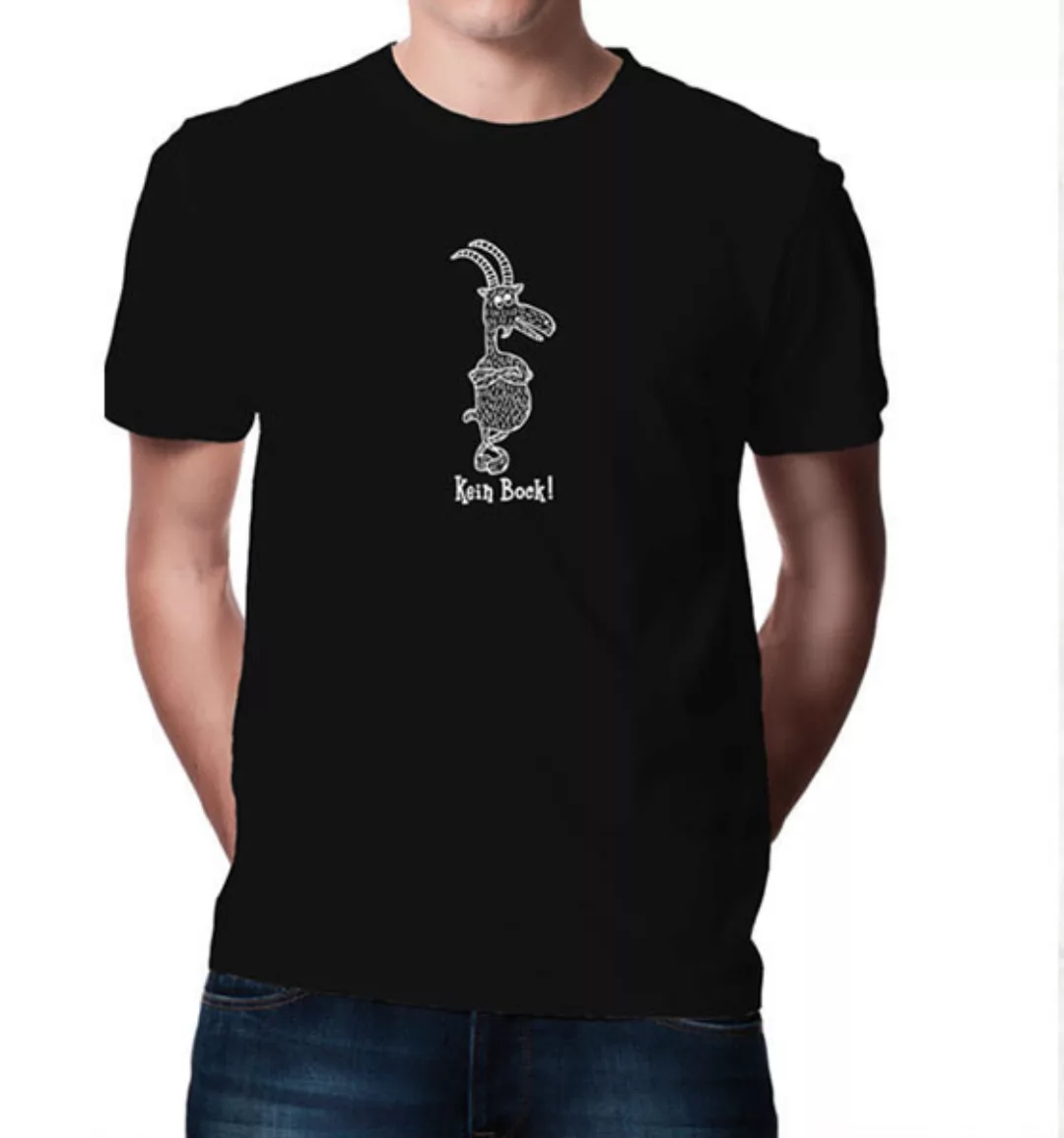 Kein Bock ! T-shirt In Schwarz günstig online kaufen
