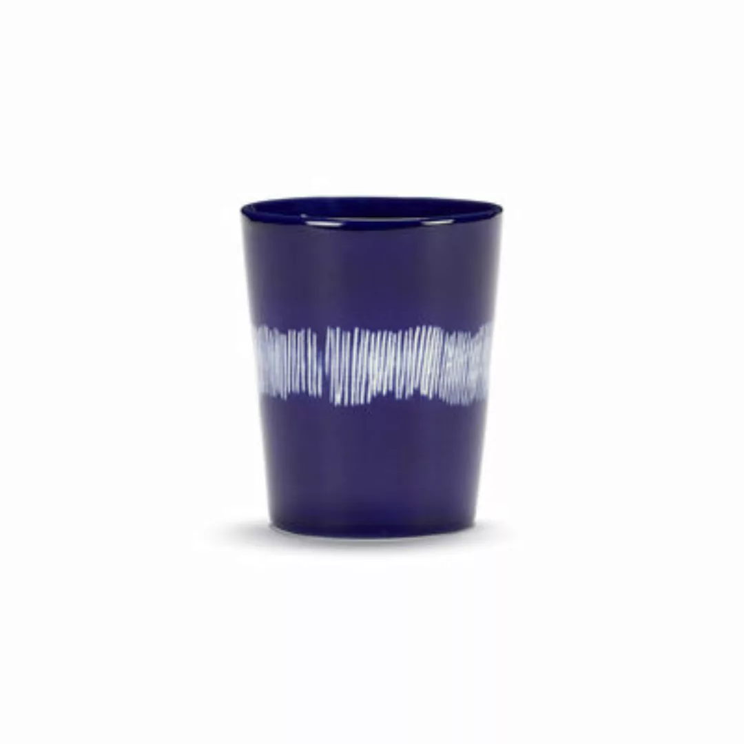 Teetasse Feast keramik blau / 33 cl - Serax - Blau günstig online kaufen